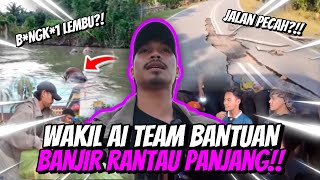 MELAWAT KAWASAN BANJIR DI RANTAU PANJANG SAMBIL MENGHULUR BANTUAN!!