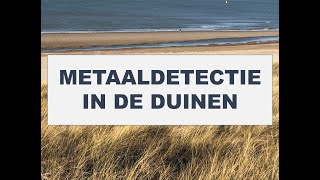 Metaaldetectie in de duinen