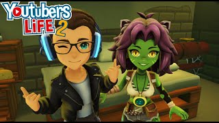 AKU MENEMUKAN WANITA HIJAU YANG ANEH TINGGAL DICOMBERAN ! Youtubers Life 2 Gameplay #12