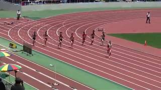 2018 茨城県中学通信陸上 男子400m決勝