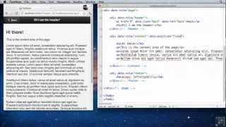 JQuery Mobile Tutorial | Toolbar Positioning | InfiniteSkills