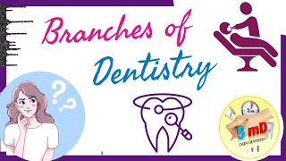 Specialities in Dentistry - an Intro (for first year BDS)