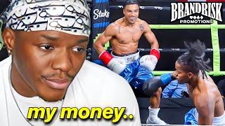 Melt Almost Got Knocked Out Again.. | Adin Ross Boxing Event Reaction