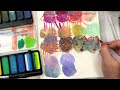 layer cake paint in new sushi roll colours art journal with jane davenport