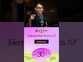 Elementor's 10th Birthday: Get 30% OFF! #shorts