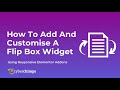 How To Add and Customize a Flip Box in WordPress Using Elementor Addons