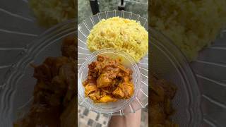 লাল লাল চিকেন কষা আর পোলাও #food #chicken #shortvideo #shorts #viralvideo #trending #streetfood #yt