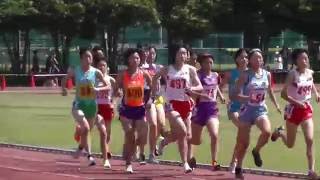 2016 千葉県高校陸上競技記録会 少女共通1500m 1組