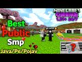 👁️‍🗨️ New Best Public Smp Server For Minecraft 🔥 | Java/Pe/Pojav | 24/7 Online | Free To Join 1.21 🏈