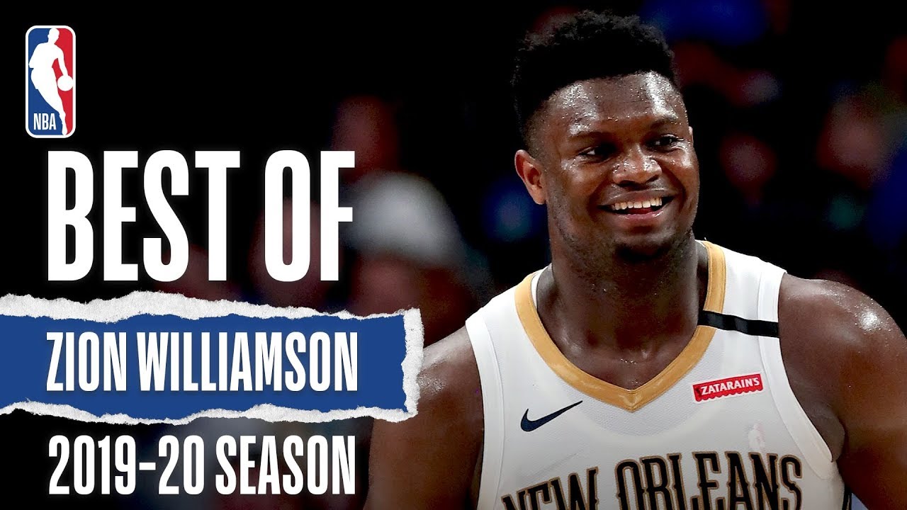 Best Of Zion Williamson | 2019-20 NBA Season - YouTube