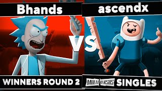 Schwifty Showdown 1  Winners round 2 Bhands (Rick) vs Ascendx (Finn)