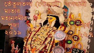 TETULTALA (GOURHATI) MAA ER MAHA NABAMI ER PUJO 2019 | 227 YEARS | CHANDANNAGAR JAGADHATRI PUJA2019