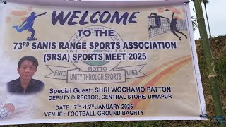 Sir.Wochamo Patton,Chief Guest,kick starts the 73rd Sanis Range Sports Association (SRSA)2025.