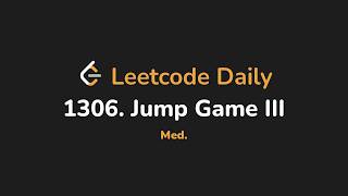 1306. Jump Game III | Leetcode Daily - Python