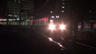 【小田急線】【秦野駅始発　折り返し各駅停車】【1000形　未更新車】【４＋４】【秦野駅　1番ホーム　発車】【神奈川県　秦野市】【小田急小田原線　小田急電鉄】