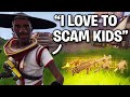 How to instantly spot a SCAMMER!! 😂😳 (Scammer Get Scammed) Fortnite Save The World