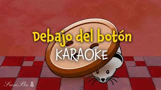 Debajo del Botón | Karaoke con Letra para niños #cancionesinfantiles #nurseryrhymes