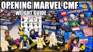 New LEGO Marvel CMF - Minifigure Blind Box Weight Guide