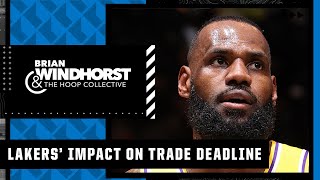 How the Lakers' season affects what other teams do at the trade deadline | The Hoop Collective