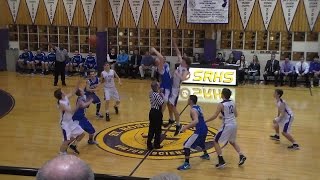 Shore Conference Boys Basketball 14-15 Holmdel-40 vs. St. Rose-37 1/17/15