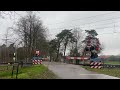 spoorwegovergang deurningen dutch railroad crossing