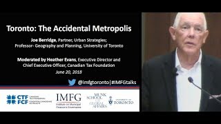 IMFG Event- Toronto: The Accidental Metropolis
