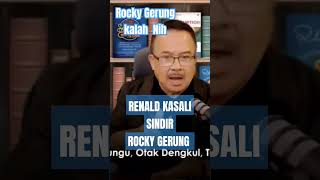 RENALD KASALI SKAT MAT ROCKY GERUNG #feedshorts #shorts