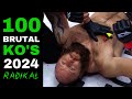 100 BRUTAL KNOCKOUTS of 2024 (MMA, Boxing, Muay Thai) # 1 🥊😱 The Best Fights of the Year 🔥RADIKAL