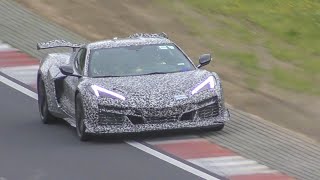 Nurburgring Prototypes CORVETTE C8 Z06 (Z07), Mclaren 765LT, Camaro etc