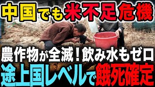 日本の湧水や食料を買い占める中国…ついに中国での干ばつが危機的状況に