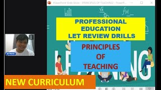 THE TEACHING PROFESSION AND ITS PRINCIPLES 2023  NEW CURRICULUM DRILLS