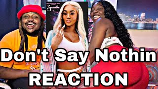 Saweetie - Don’t Say Nothin’ [FIRST REACTION]