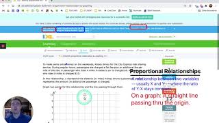 i.3 - Identify Proportional Relationships by Graphing (IXL Examples - 8th Grade Math)
