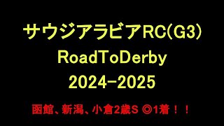 中央競馬予想 〜 サウジアラビアRC(G3)【東京11R】〜 2024/10/05  RoadToDerby2024-2025