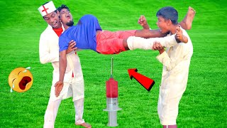 Top New Funny Video 2022 Injection Wala Comedy Video New Funny Doctor Ep 42 By @FamilyFunTv1