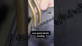 Achieving Good Plastic Welding. Repost from @AutoPro1112 #yeswelder #shorts #welding #weld #plastic
