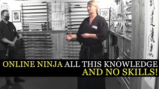 Online Ninja: ALL This Knowledge & NO SKILLS | Historical Ninjutsu Martial Arts Training Techniques