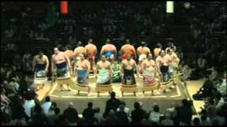 平成23年大相撲五月技量審査場所 幕内土俵入り 2011 Sumo 05 01 Makunouchi-Dohyouiri