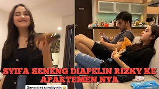 RIZKY NAZAR SAMPERIN SYIFA HADJU KE APARTEMENNYA