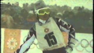 1984 Winter Olympics - Women's Slalom Run 1 Part 4