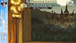 Let's Play Professor Layton and the Diabolical Box Part 12 [M] Vampire Castle? (Blind)