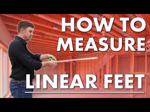 How do you convert lineal feet?