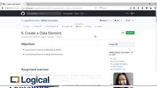 Assignment Walkthrough: 6. Create a Data Element