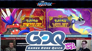 What's Faster, Pokémon Scarlet or Violet? Speedrun Race for Games Done Quick!