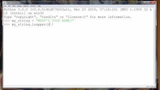 How to Check if a String is all Uppercase in Python programming language