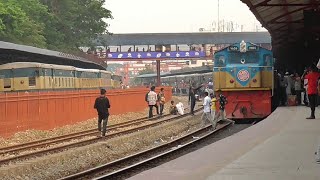 Dhaka - Dewanganj | Dewanganj Commuter - দেওয়ানগঞ্জ কমিউটার skipping from Bimanbondor Station