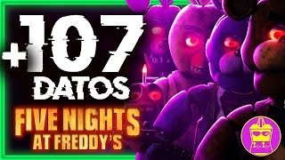 Five Nights At Freddy's 🎩🐻🎤🍕: Otros 107 DATOS que DEBES saber ANTES DE VER LA PELÍCULA | AtomiK.O.