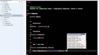 PHP Login System Using OOP and MVC - Template Object Part 2