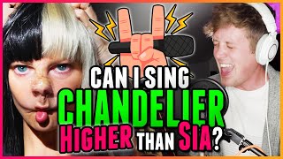 HIGH NOTE CHALLENGE: Can I Sing "Chandelier" HIGHER Than Sia?