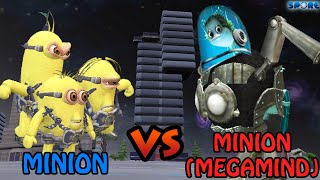 Minions vs Minion (Megamind) | Cartoon vs Heroic Cartoon [S2E4] | SPORE